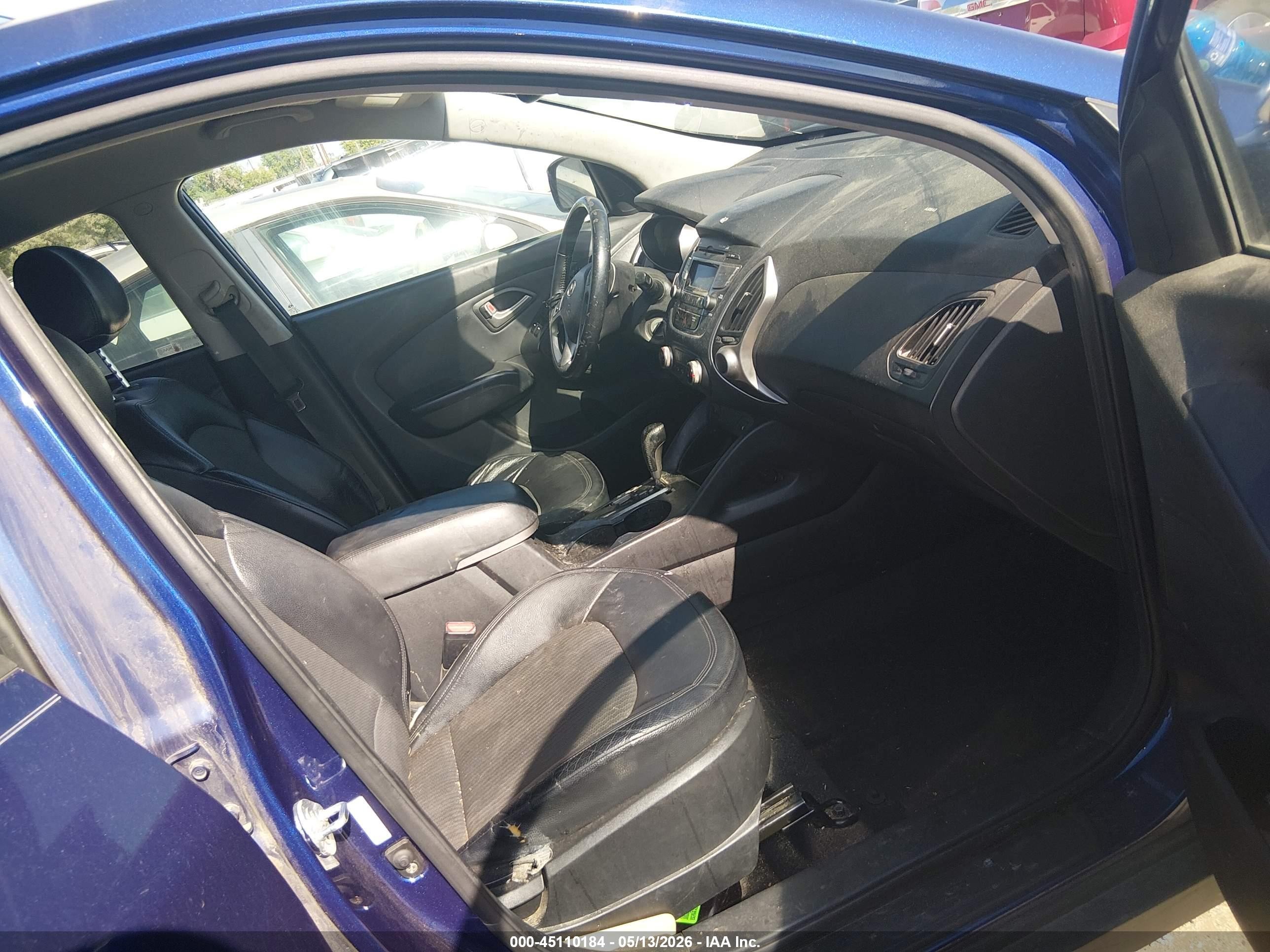 2011 Hyundai Tucson Gls Синий vin: KM8JUCAC0BU212276