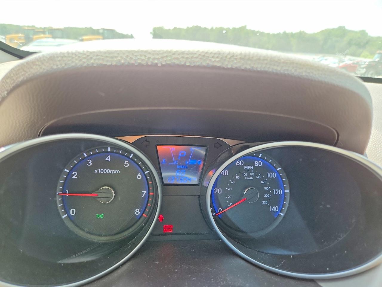 2011 Hyundai Tucson Gls Red vin: KM8JUCAC0BU227487