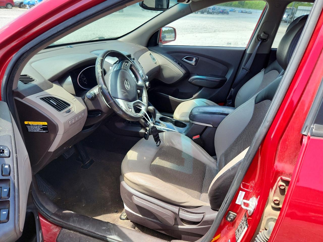 2011 Hyundai Tucson Gls Red vin: KM8JUCAC0BU227487