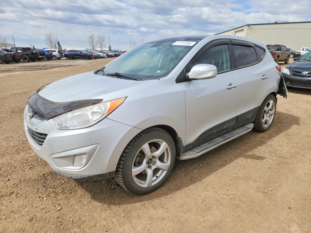 2011 Hyundai Tucson Gls Silver vin: KM8JUCAC0BU275328