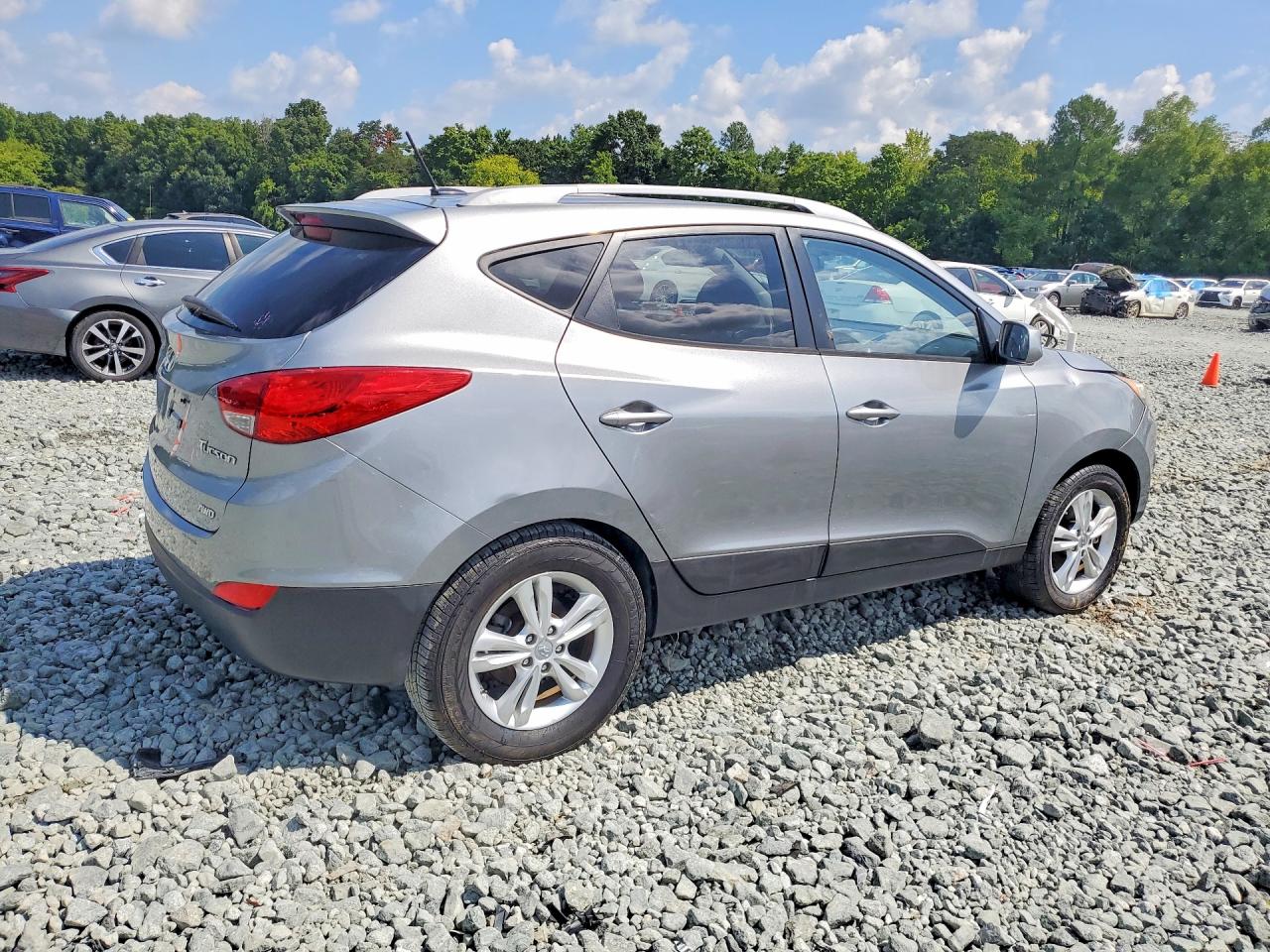 2011 Hyundai Tucson Gls Серый vin: KM8JUCAC0BU277838