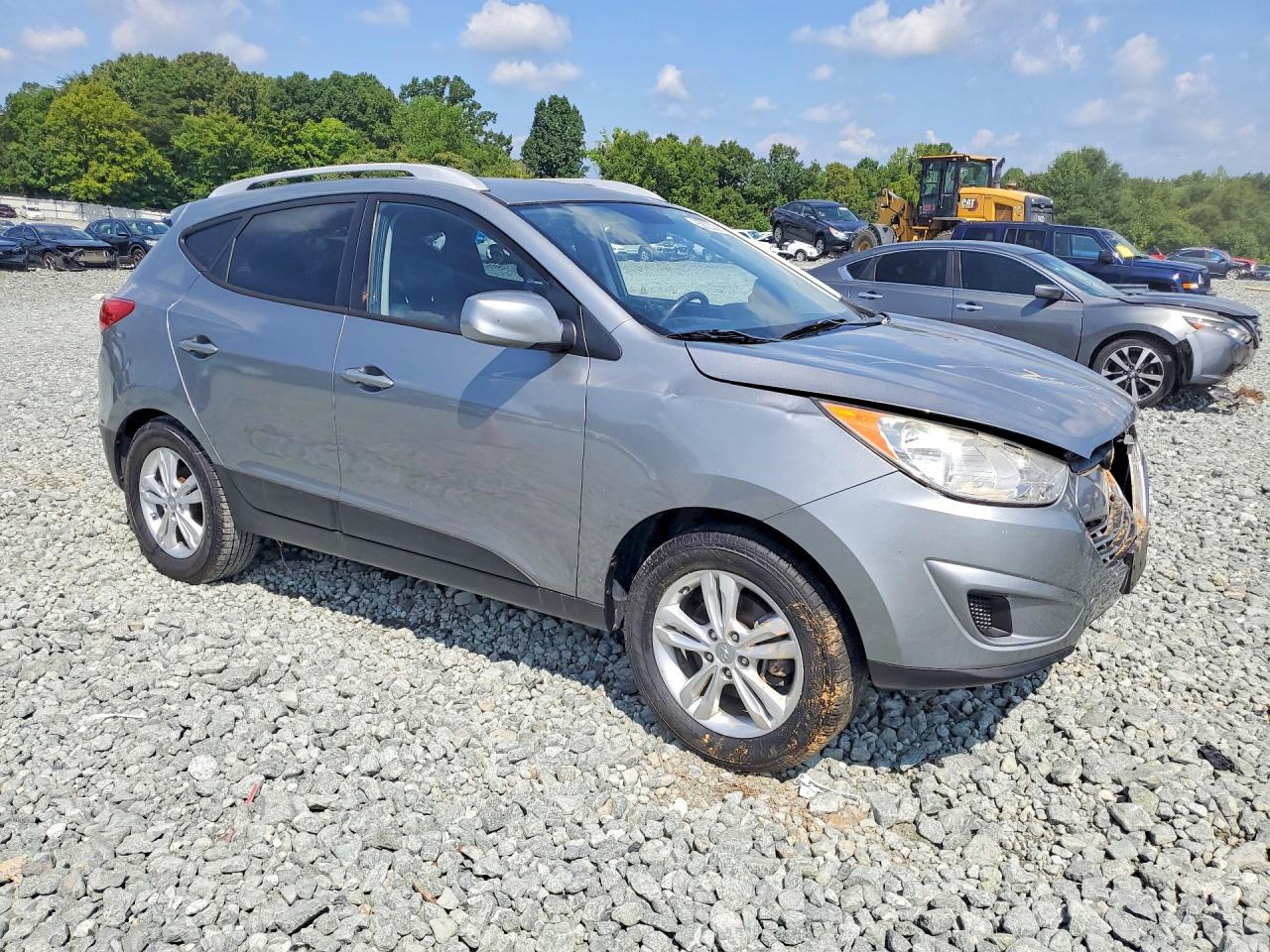 2011 Hyundai Tucson Gls Серый vin: KM8JUCAC0BU277838