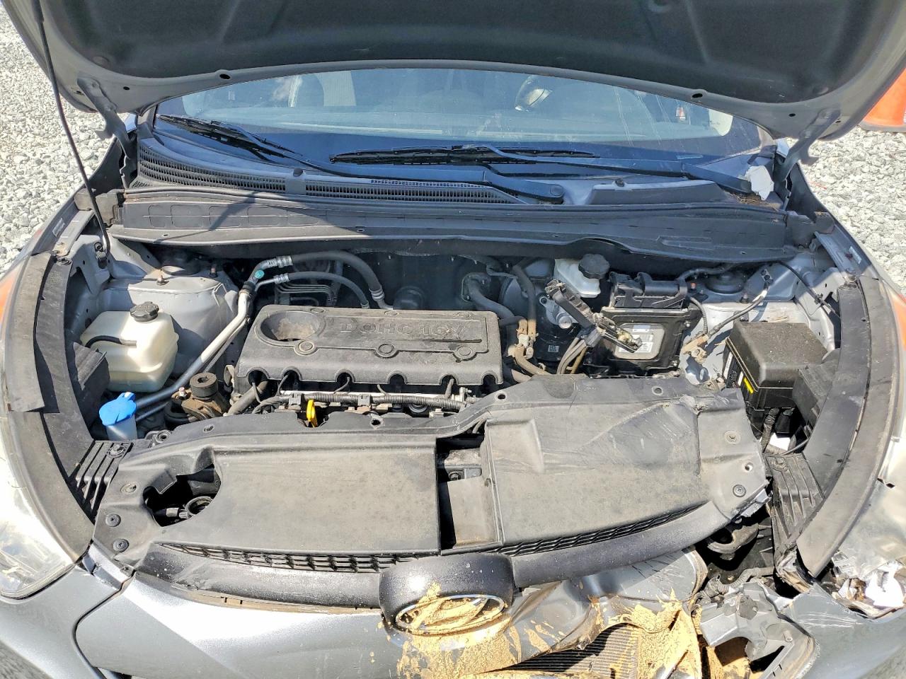 2011 Hyundai Tucson Gls Серый vin: KM8JUCAC0BU277838