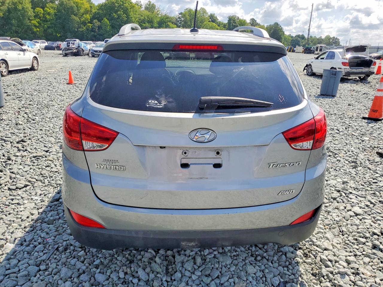 2011 Hyundai Tucson Gls Серый vin: KM8JUCAC0BU277838