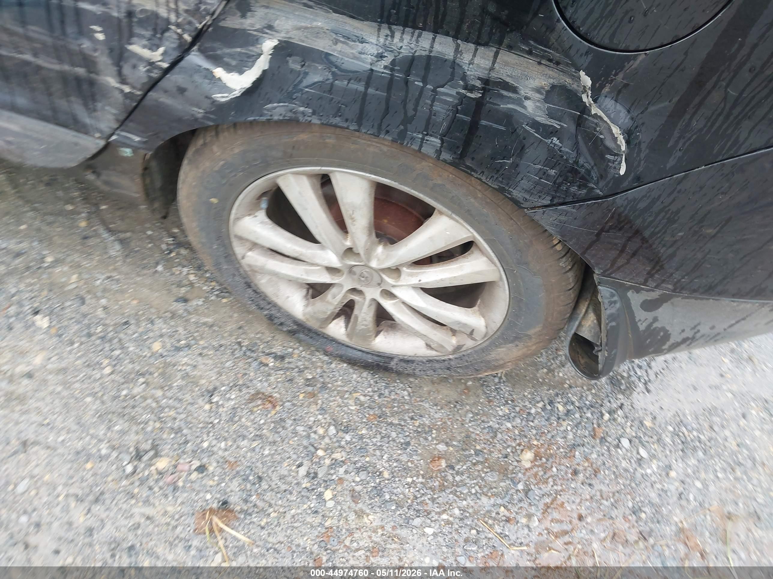 2011 Hyundai Tucson Limited Black vin: KM8JUCAC0BU309560