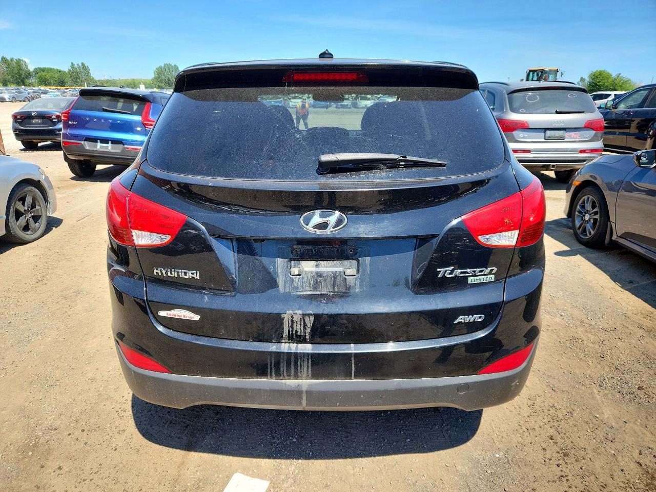 2012 Hyundai Tucson Gls Black vin: KM8JUCAC0CU350885