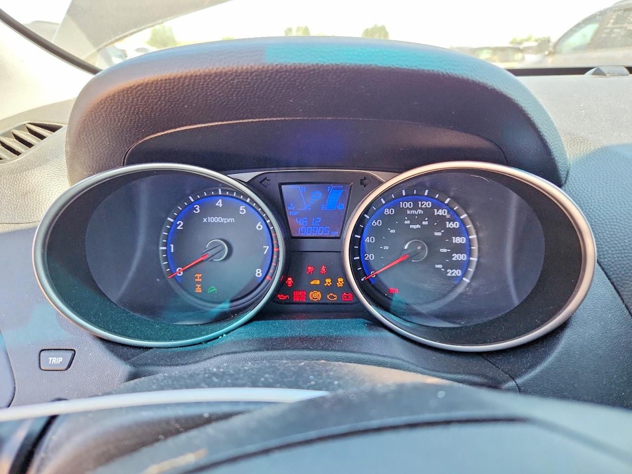 2012 Hyundai Tucson Gls Black vin: KM8JUCAC0CU350885