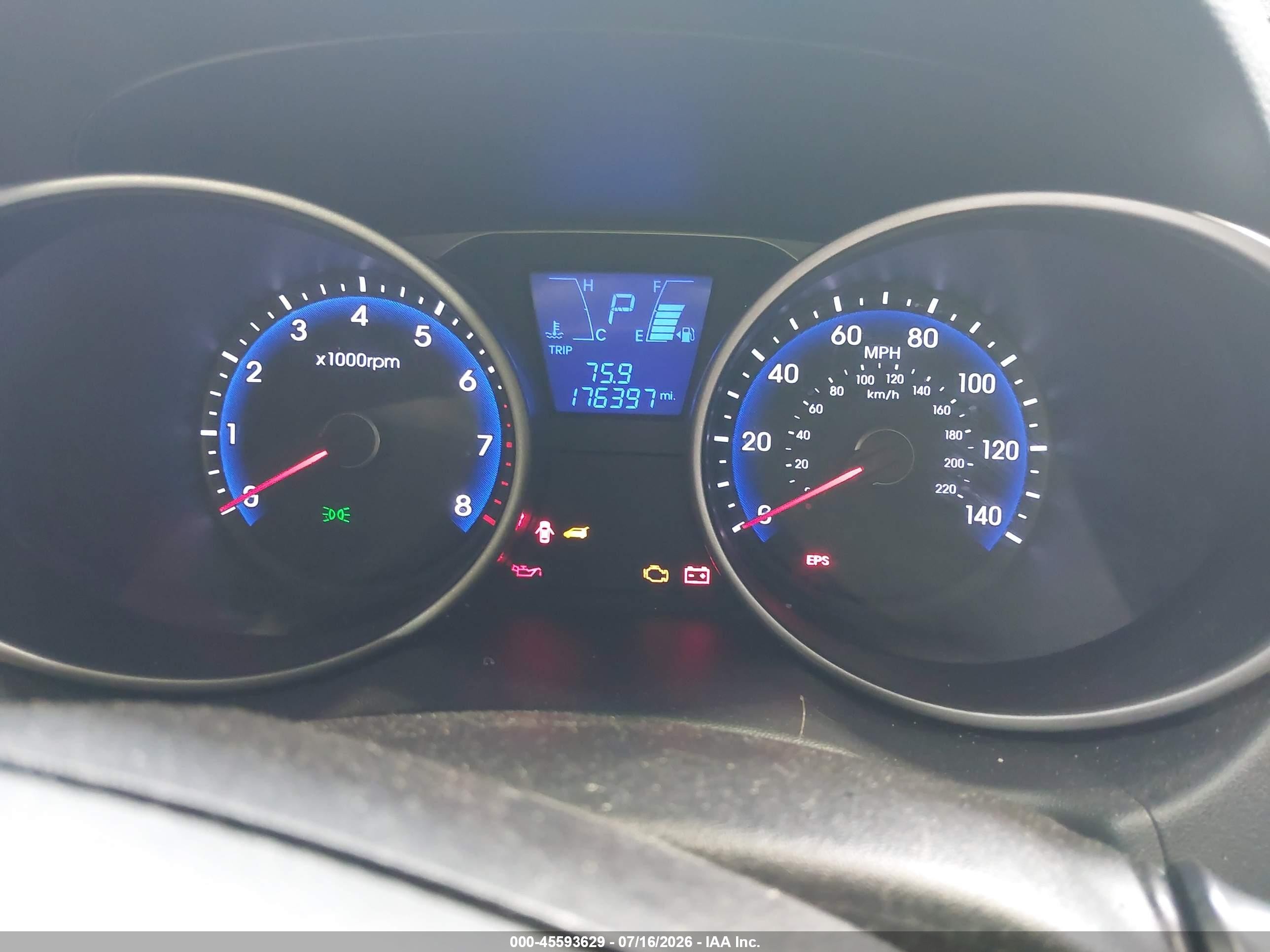 2012 Hyundai Tucson Limited Black vin: KM8JUCAC0CU372790