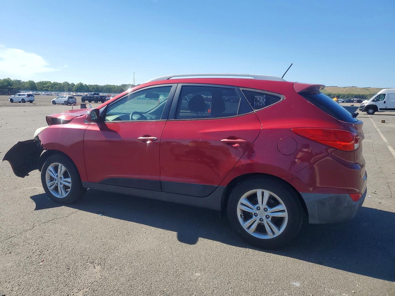 2012 Hyundai Tucson Gls Red vin: KM8JUCAC0CU456138