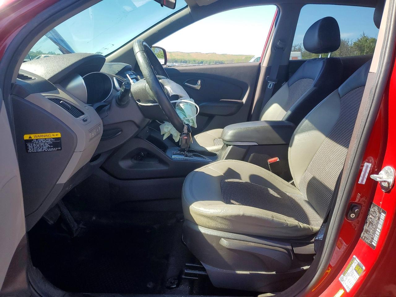 2012 Hyundai Tucson Gls Red vin: KM8JUCAC0CU456138