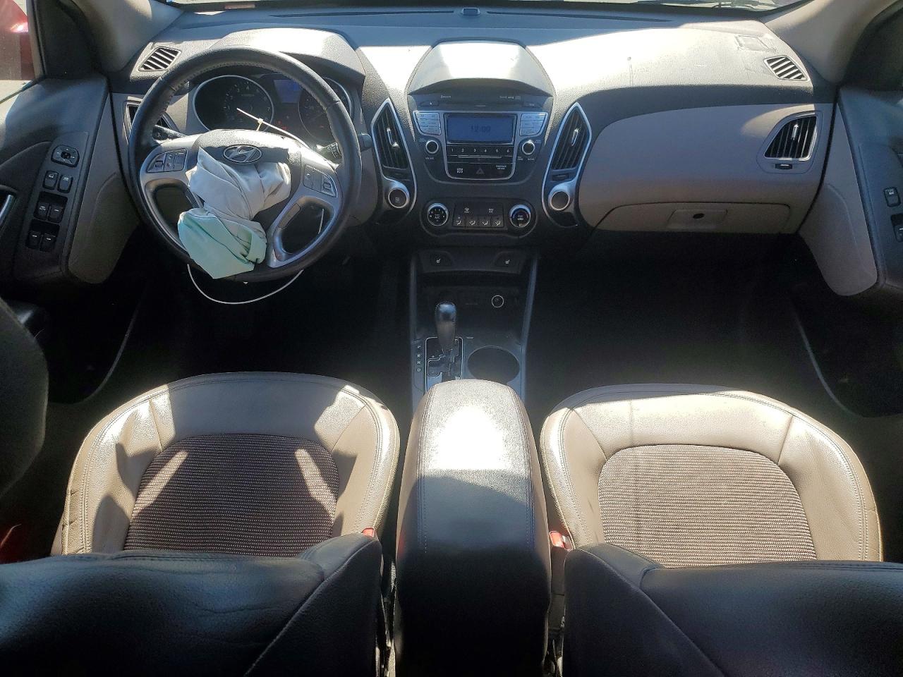 2012 Hyundai Tucson Gls Red vin: KM8JUCAC0CU456138