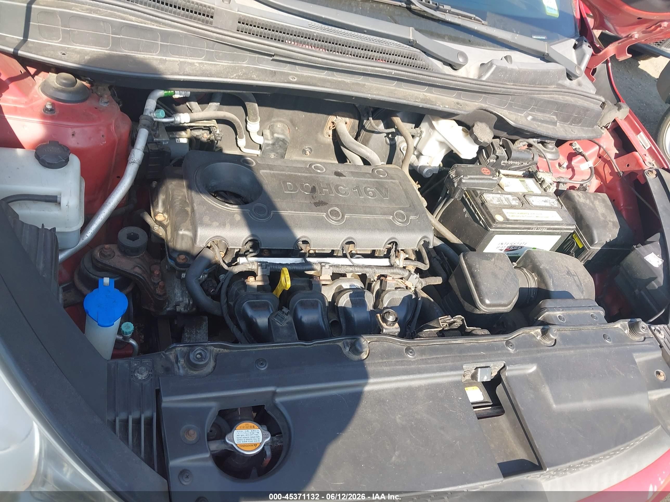 2012 Hyundai Tucson Gls Красный vin: KM8JUCAC0CU476938
