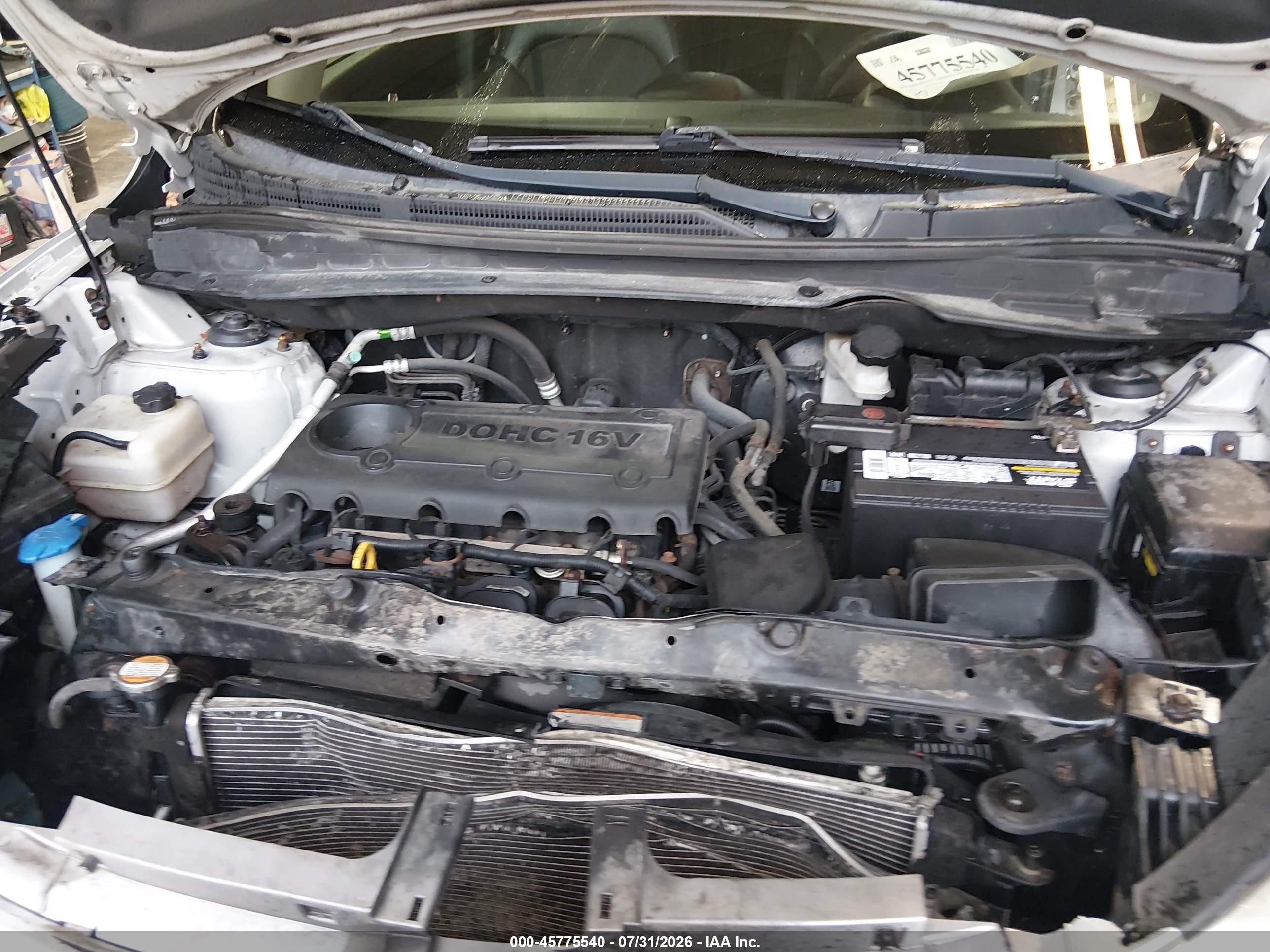 2012 Hyundai Tucson Gls Silver vin: KM8JUCAC0CU544185