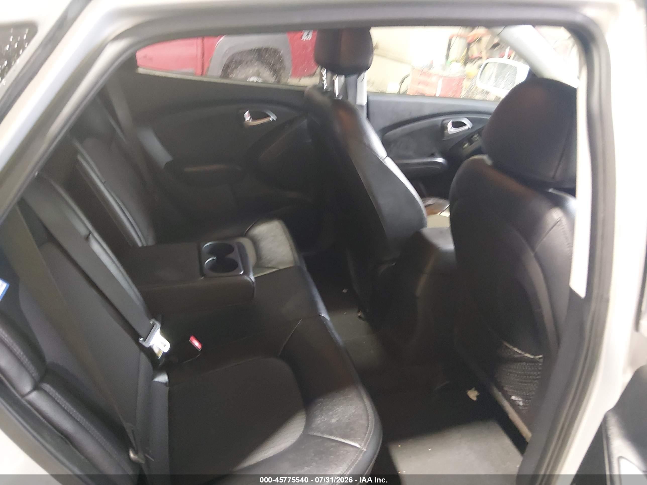 2012 Hyundai Tucson Gls Silver vin: KM8JUCAC0CU544185
