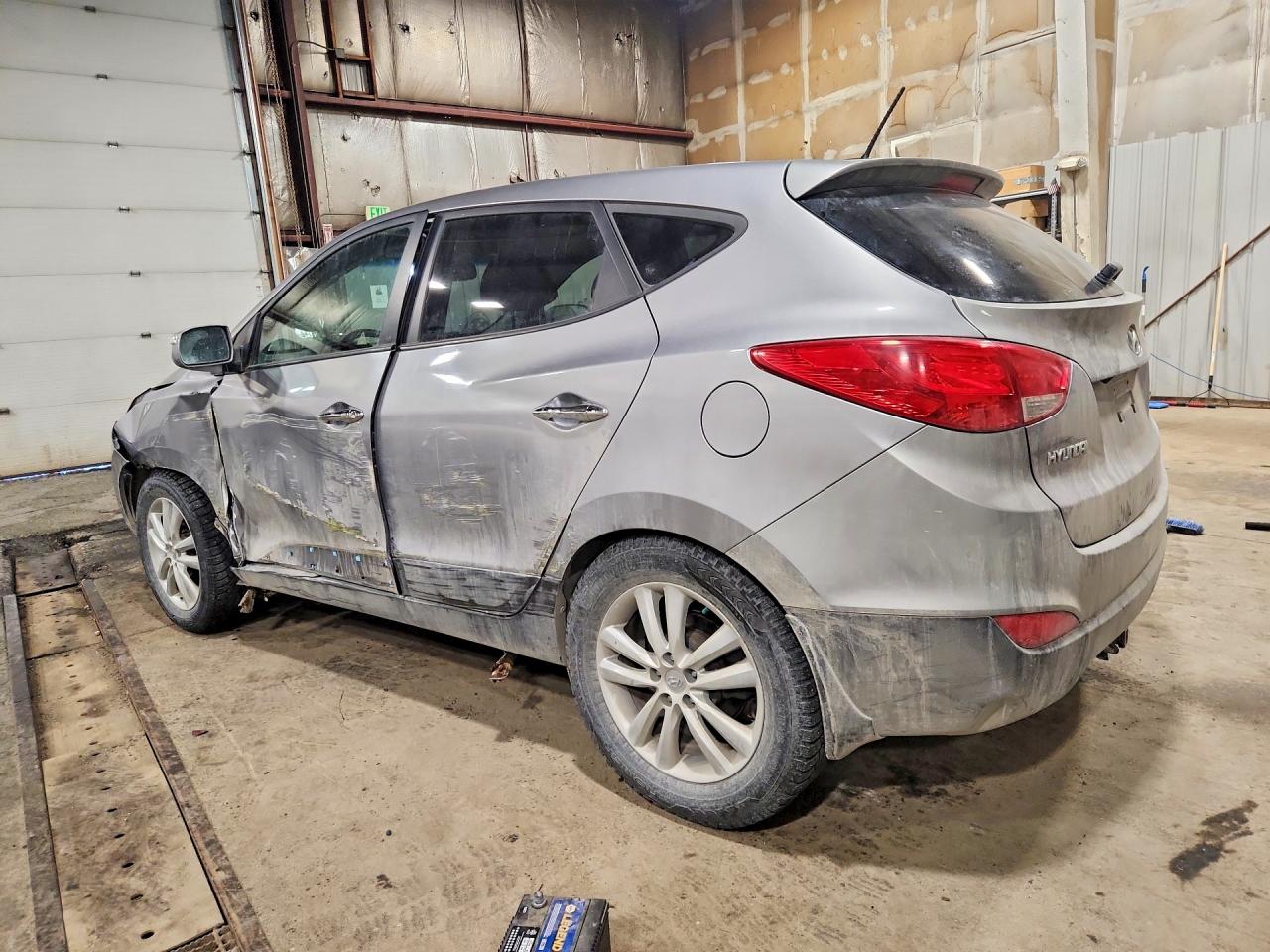 2013 Hyundai Tucson Limited Gray vin: KM8JUCAC0DU555351