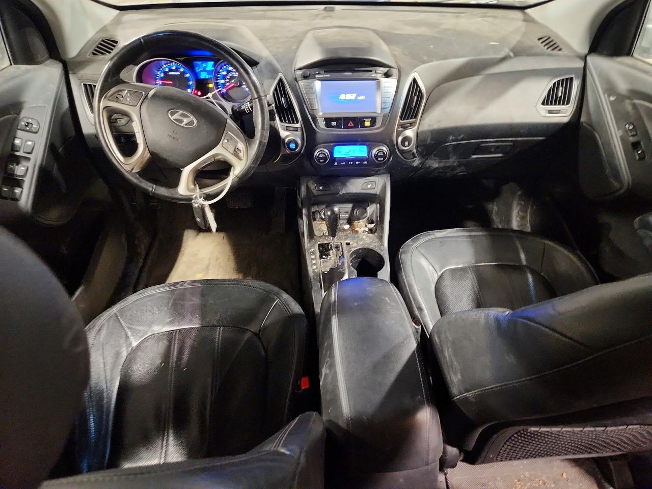 2013 Hyundai Tucson Limited Gray vin: KM8JUCAC0DU555351