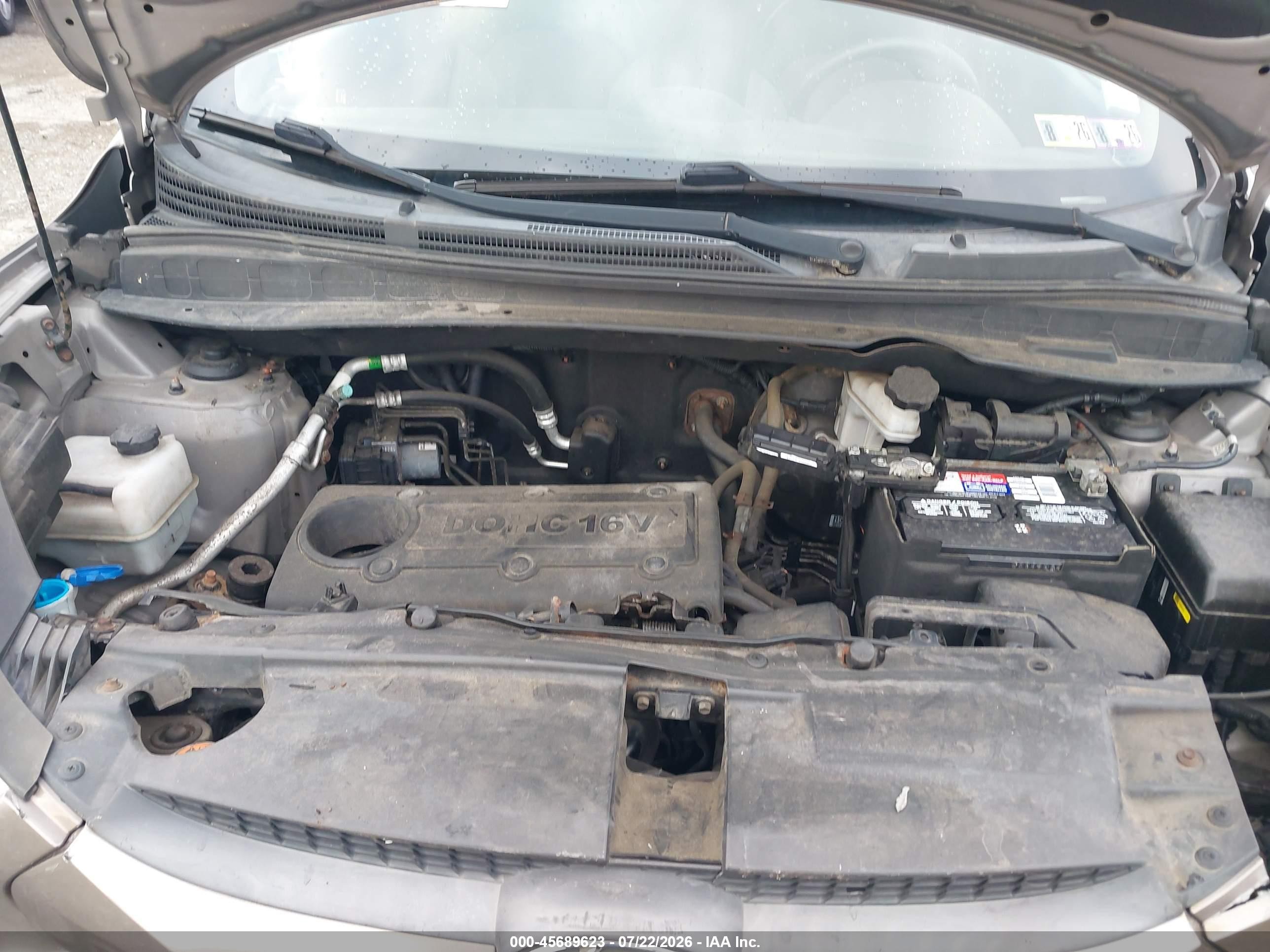 2013 Hyundai Tucson Gls Gray vin: KM8JUCAC0DU565815