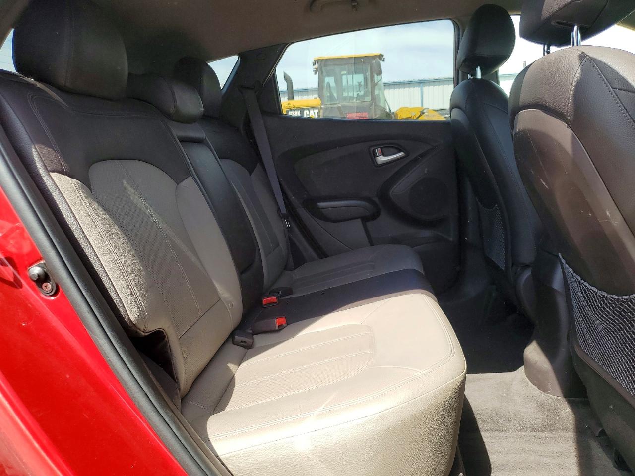2013 Hyundai Tucson Limited Burgundy vin: KM8JUCAC0DU660102