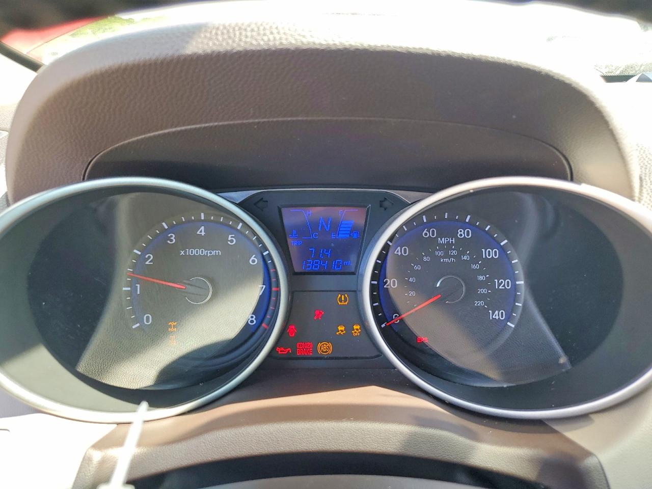 2013 Hyundai Tucson Limited Burgundy vin: KM8JUCAC0DU660102