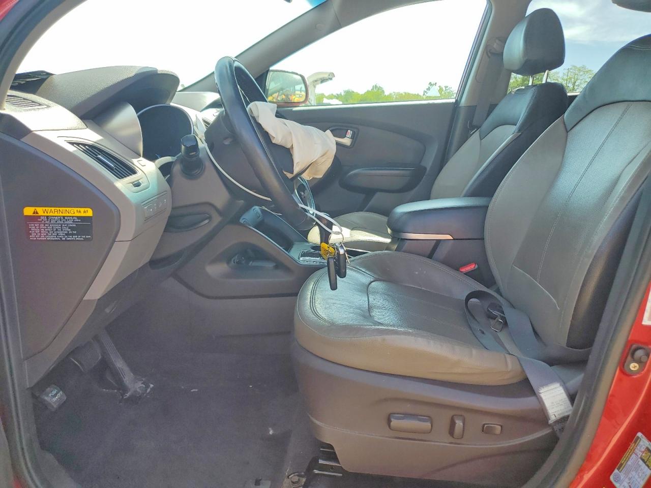 2013 Hyundai Tucson Limited Burgundy vin: KM8JUCAC0DU660102