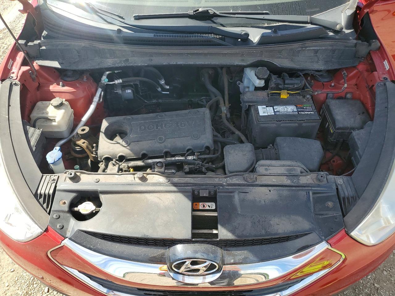 2013 Hyundai Tucson Limited Burgundy vin: KM8JUCAC0DU660102