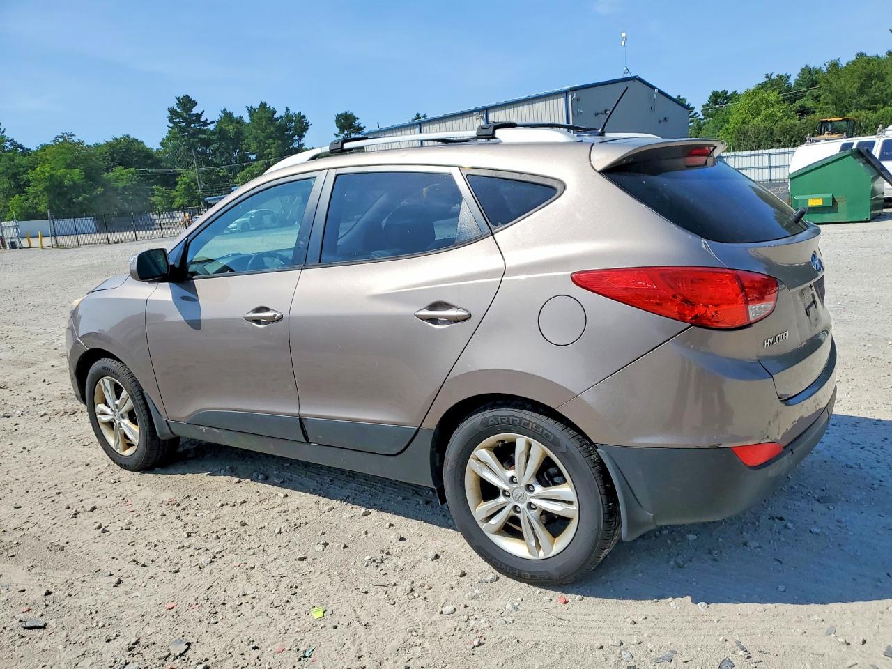 2013 Hyundai Tucson Gls Tan vin: KM8JUCAC0DU677434