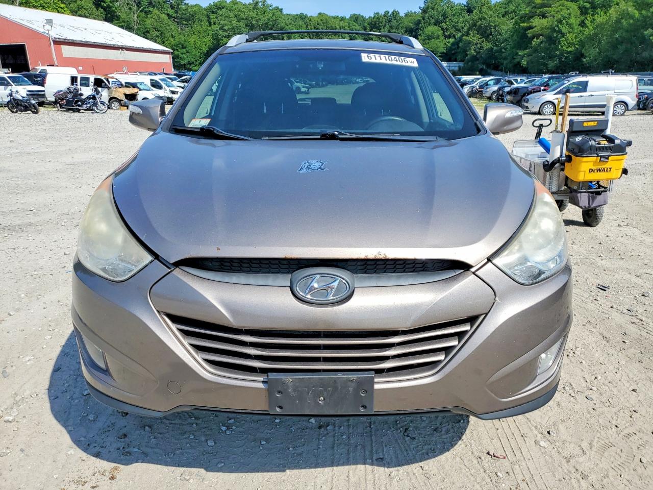 2013 Hyundai Tucson Gls Tan vin: KM8JUCAC0DU677434