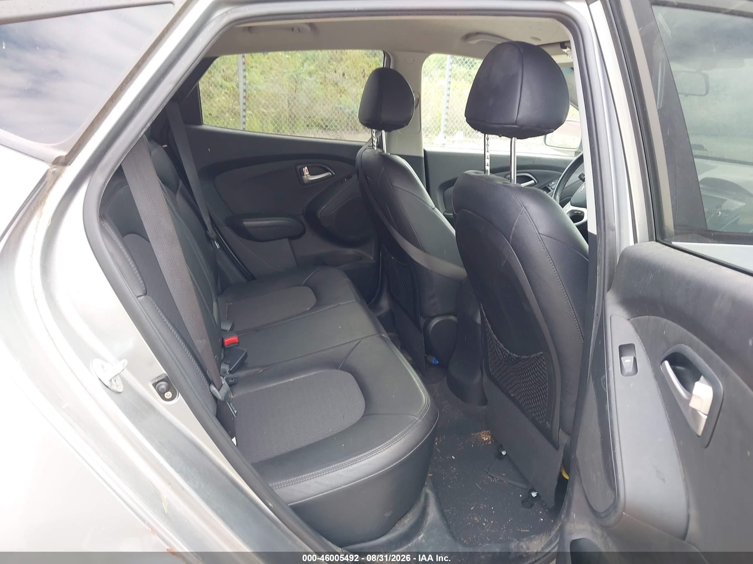 2013 Hyundai Tucson Gls Gray vin: KM8JUCAC0DU709296