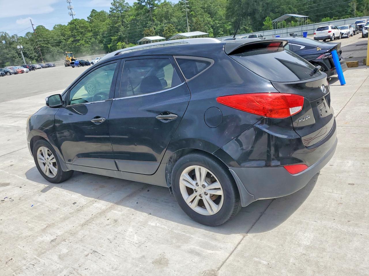 2013 Hyundai Tucson Gls Black vin: KM8JUCAC0DU731363
