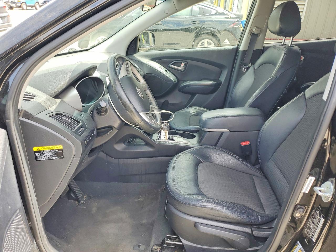 2013 Hyundai Tucson Gls Black vin: KM8JUCAC0DU731363