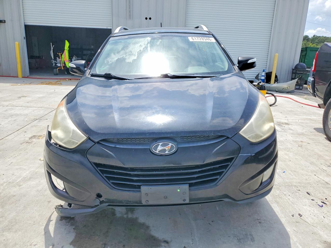 2013 Hyundai Tucson Gls Black vin: KM8JUCAC0DU731363