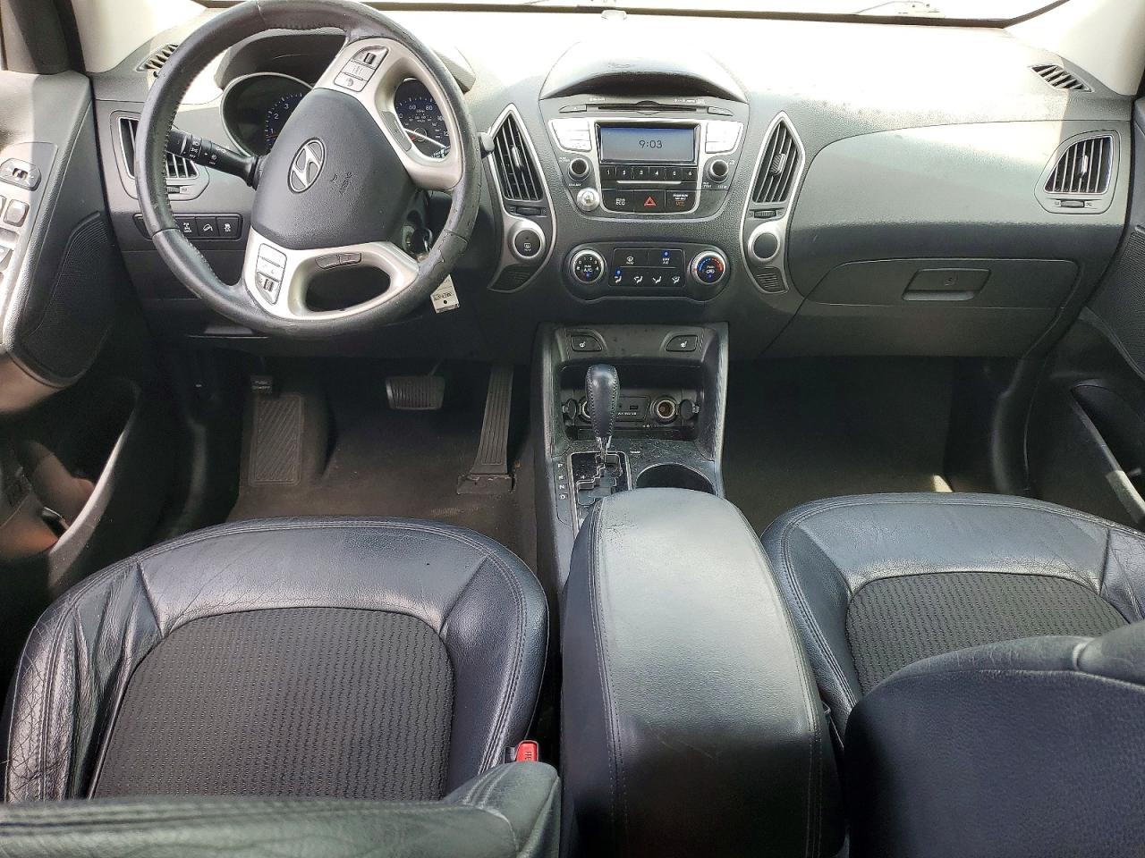 2013 Hyundai Tucson Gls Black vin: KM8JUCAC0DU731363