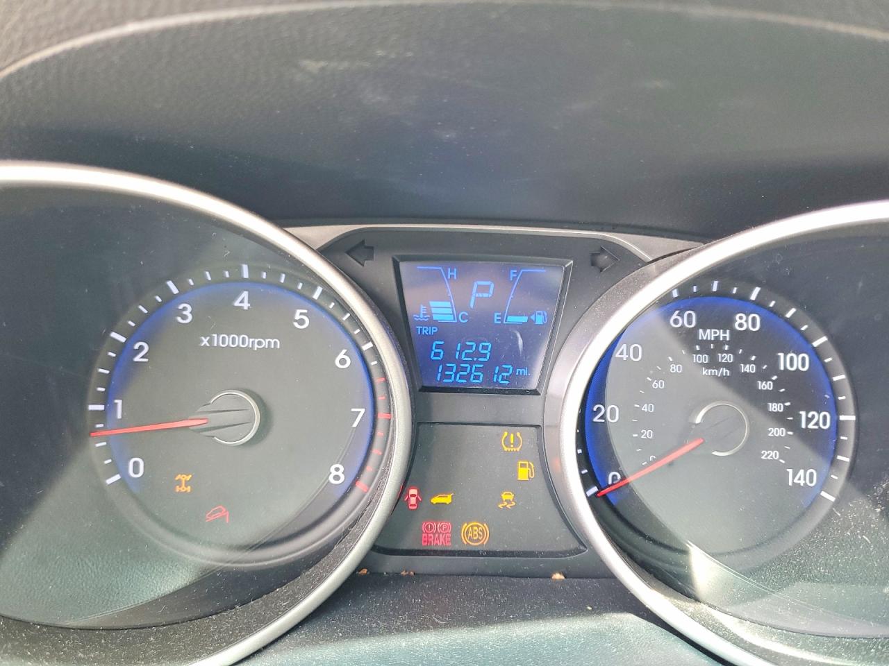 2013 Hyundai Tucson Gls Black vin: KM8JUCAC0DU731363