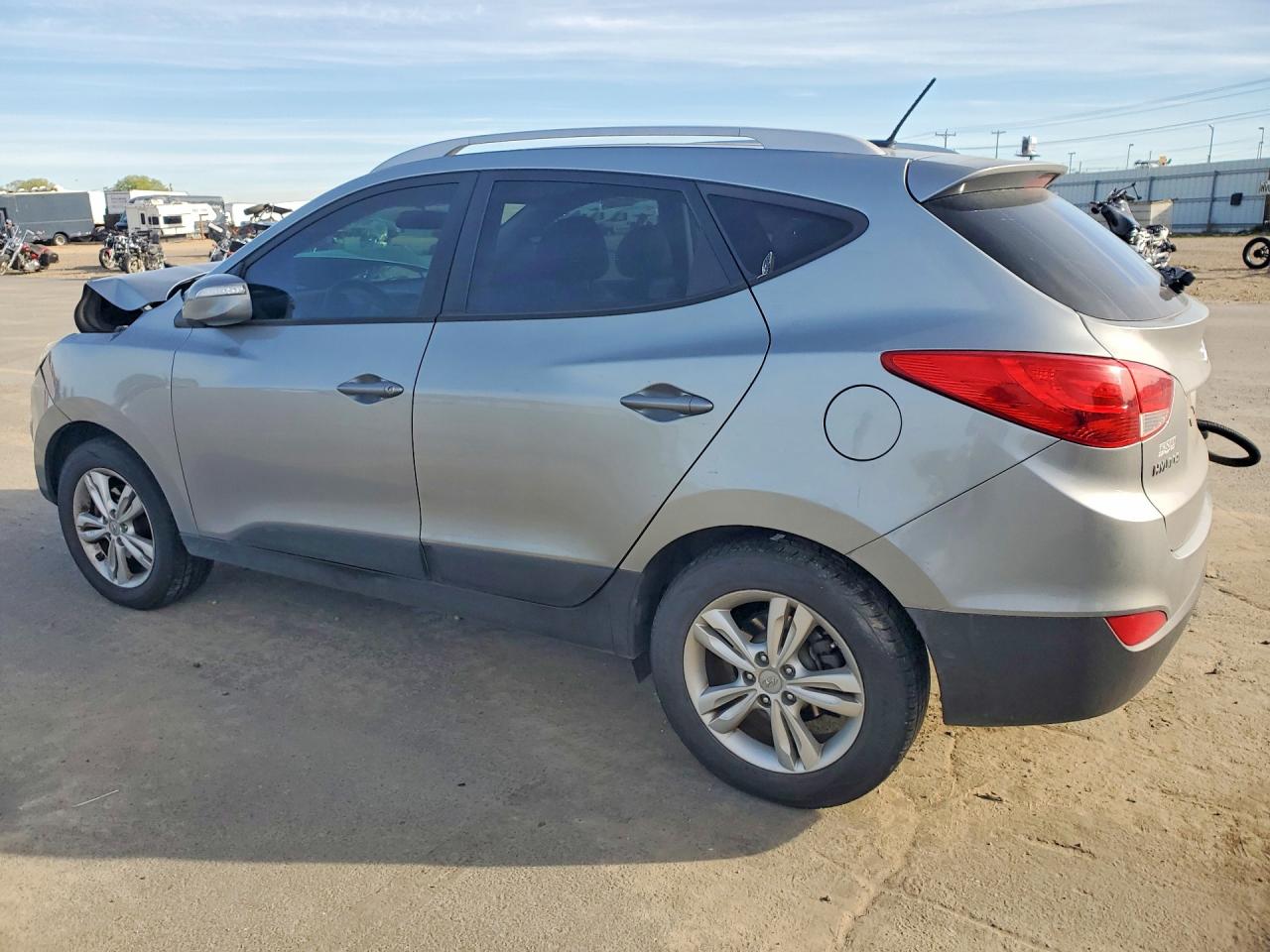 2013 Hyundai Tucson Gls Silver vin: KM8JUCAC0DU738040