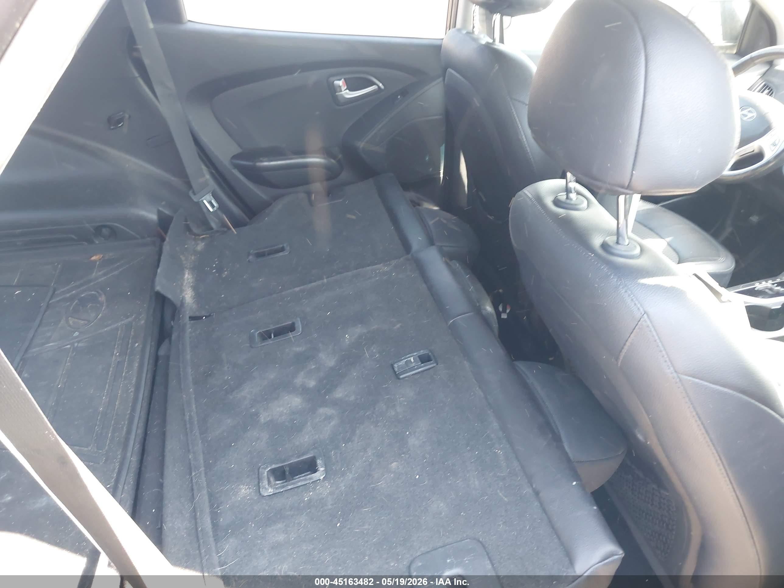 2013 Hyundai Tucson Gls Black vin: KM8JUCAC0DU783849