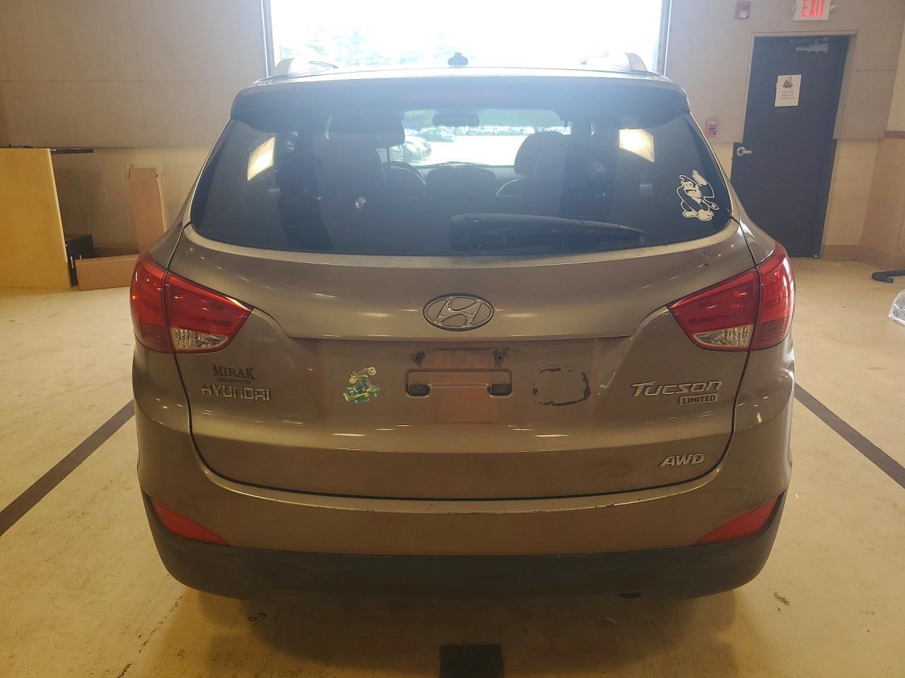 2010 Hyundai Tucson Limited Коричневый vin: KM8JUCAC1AU047207