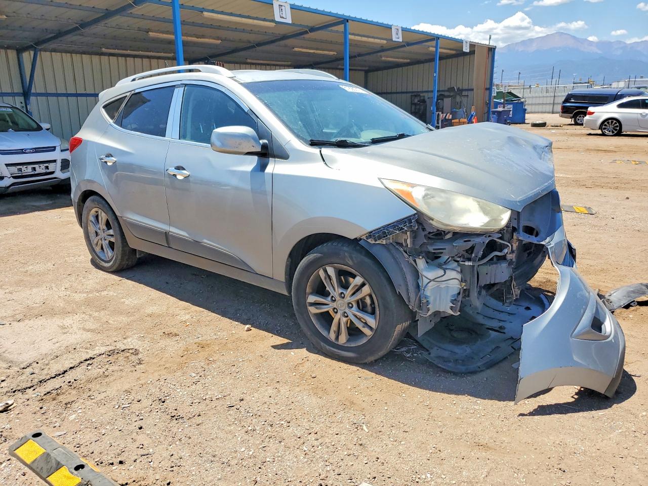 2010 Hyundai Tucson Gls Gray vin: KM8JUCAC1AU052763