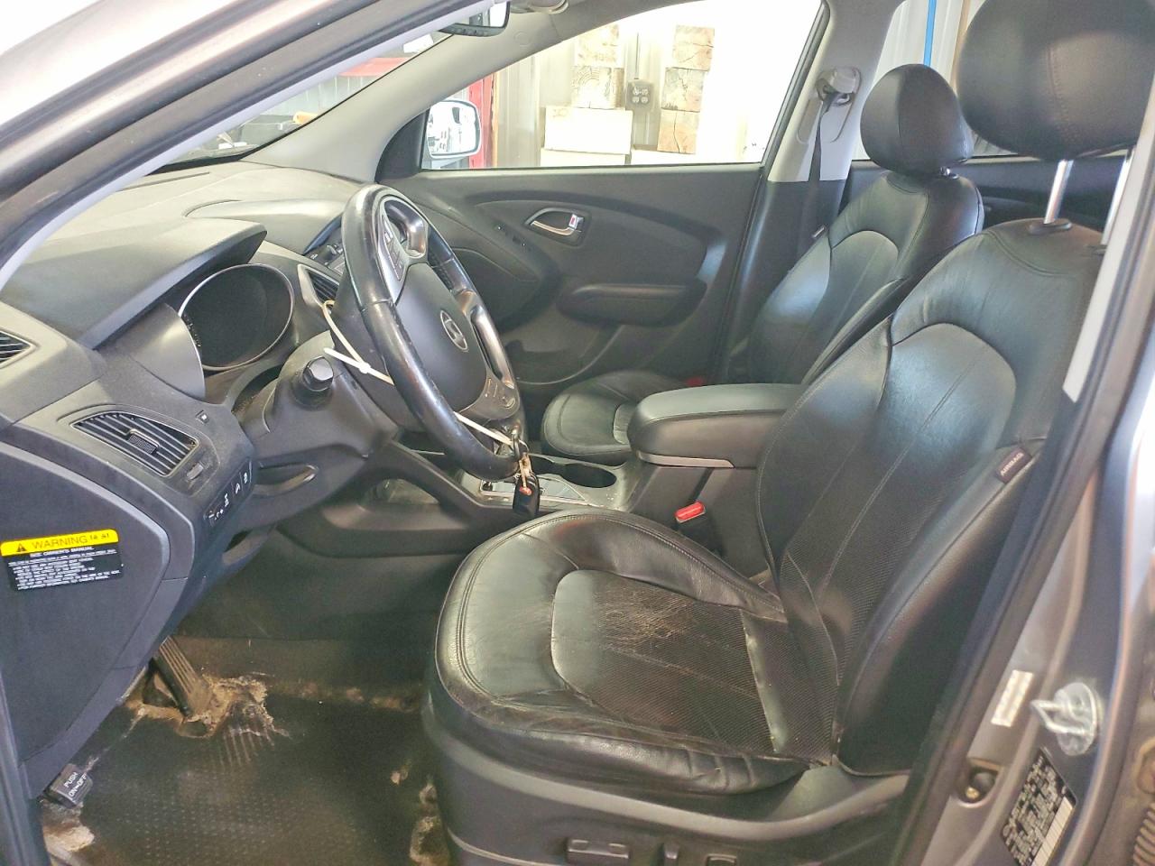 2011 Hyundai Tucson Limited Silver vin: KM8JUCAC1BU171026