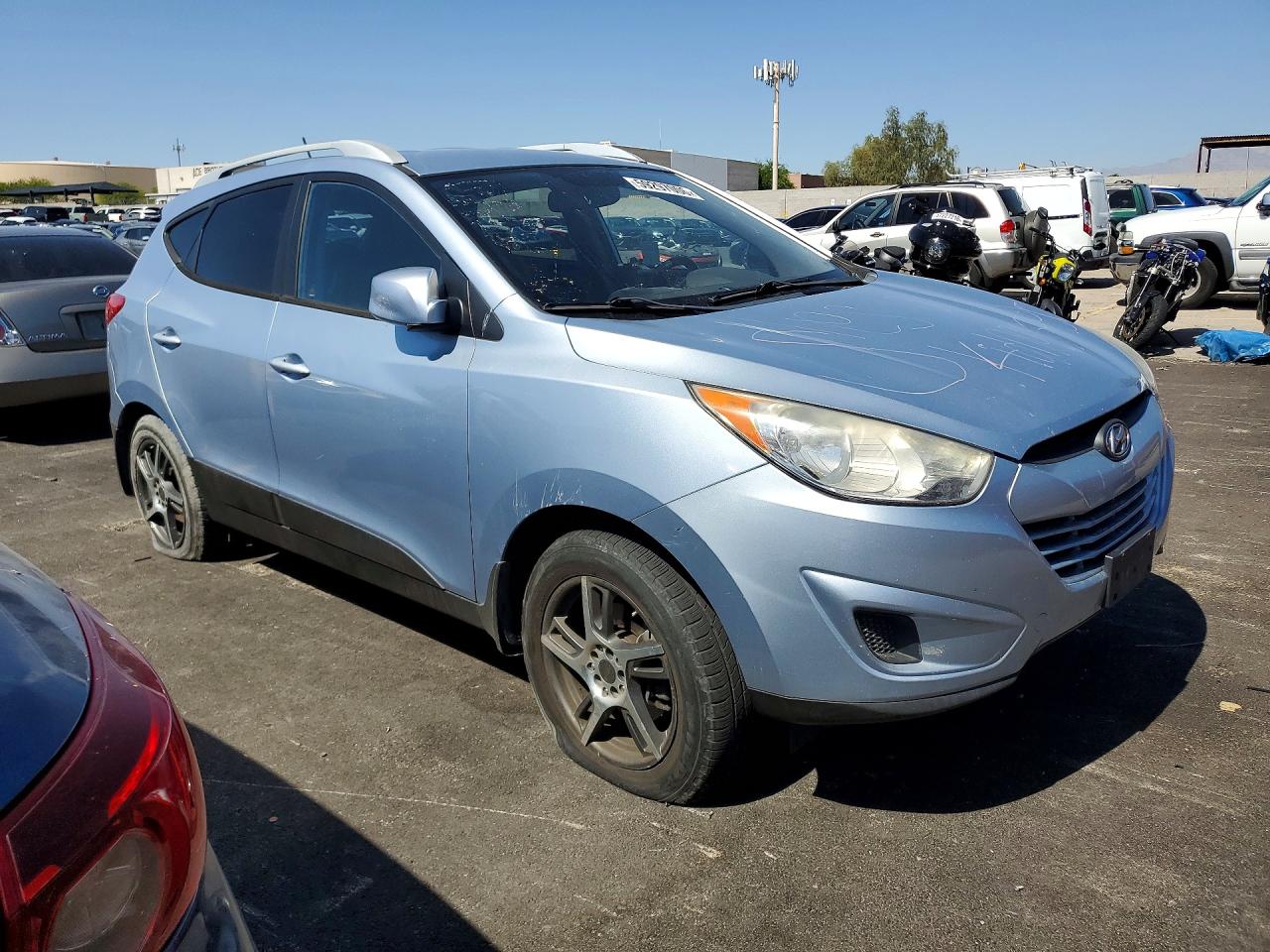 2011 Hyundai Tucson Gls Silver vin: KM8JUCAC1BU226557