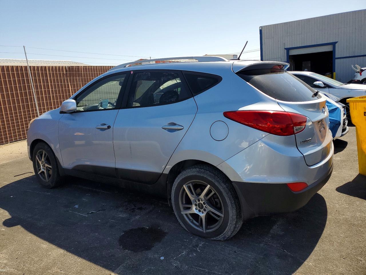 2011 Hyundai Tucson Gls Silver vin: KM8JUCAC1BU226557
