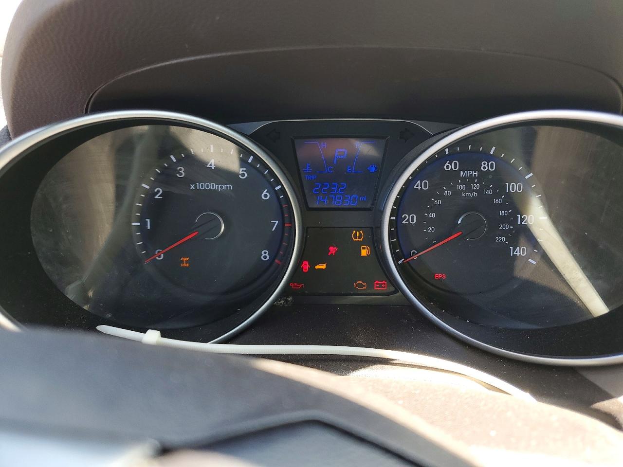 2011 Hyundai Tucson Gls Silver vin: KM8JUCAC1BU226557