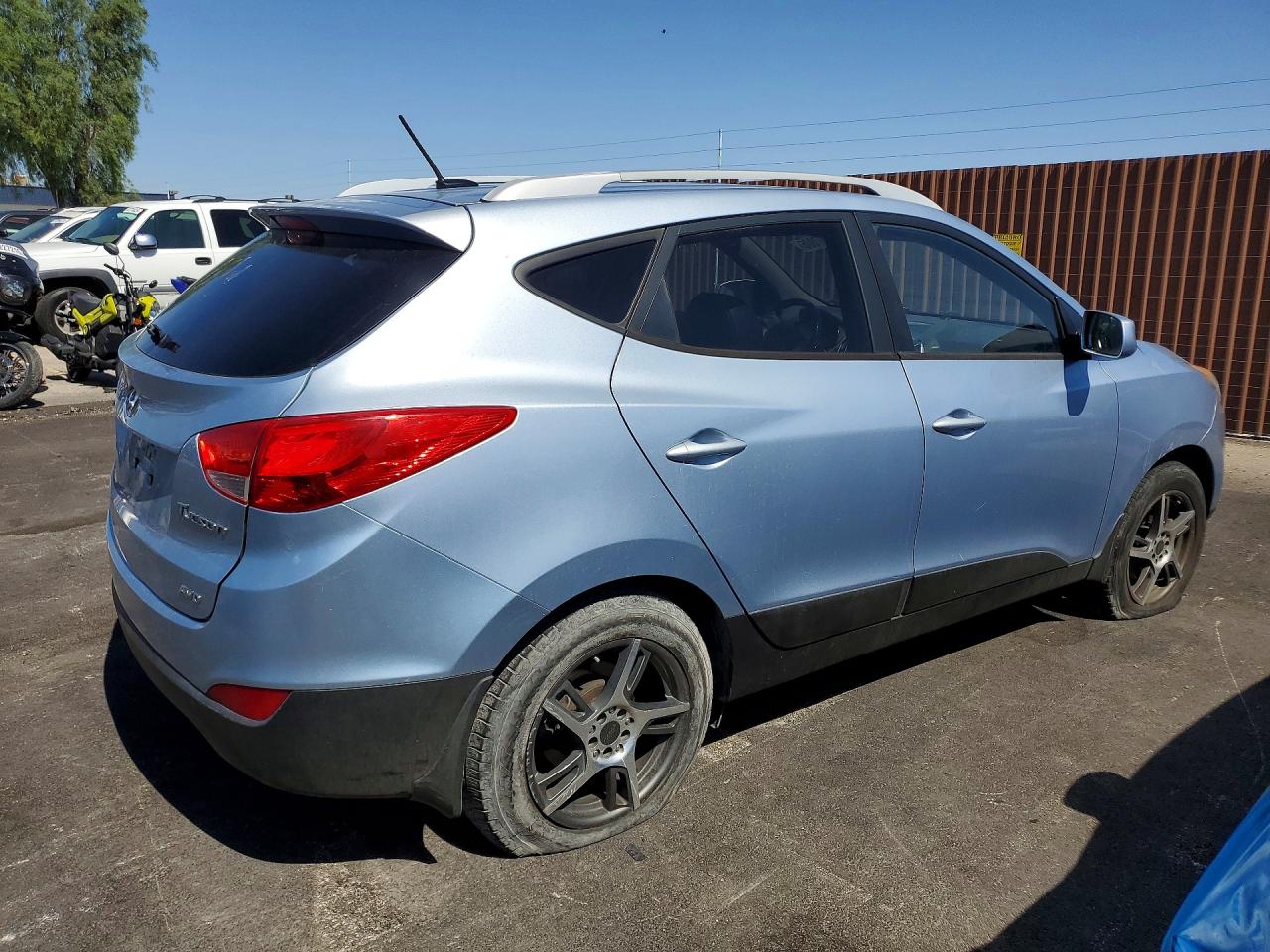 2011 Hyundai Tucson Gls Silver vin: KM8JUCAC1BU226557