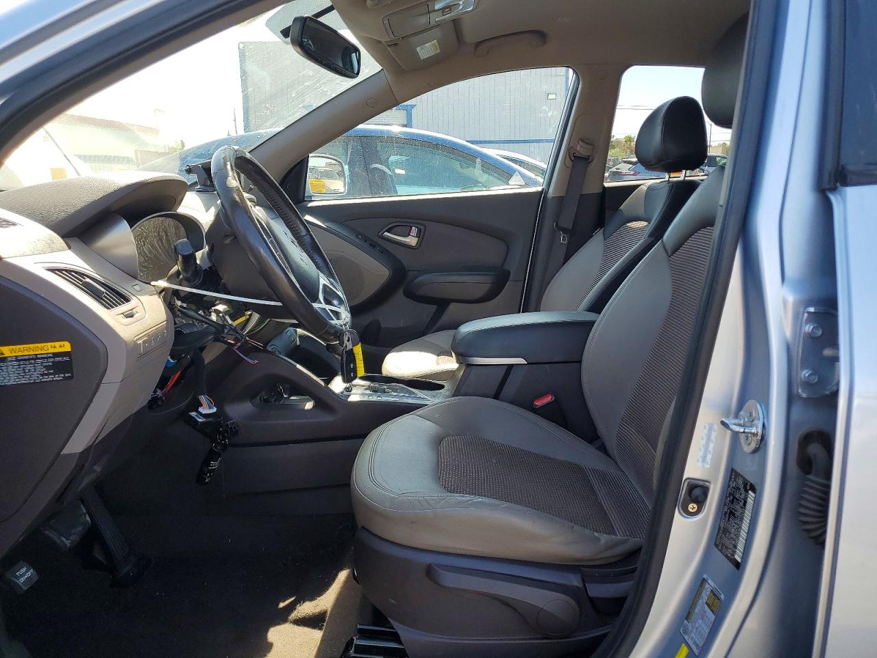 2011 Hyundai Tucson Gls Silver vin: KM8JUCAC1BU226557