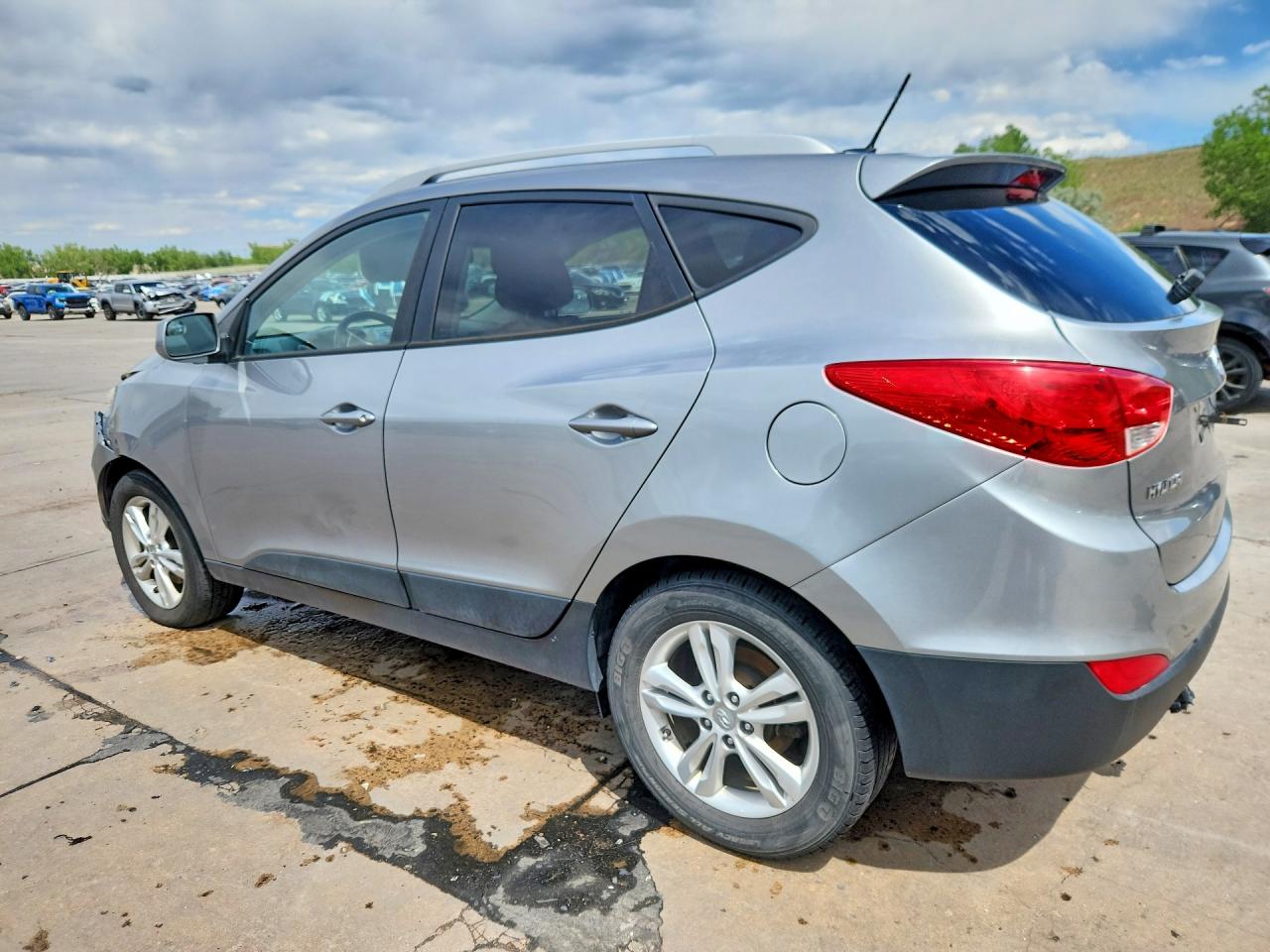 2011 Hyundai Tucson Gls Silver vin: KM8JUCAC1BU259428