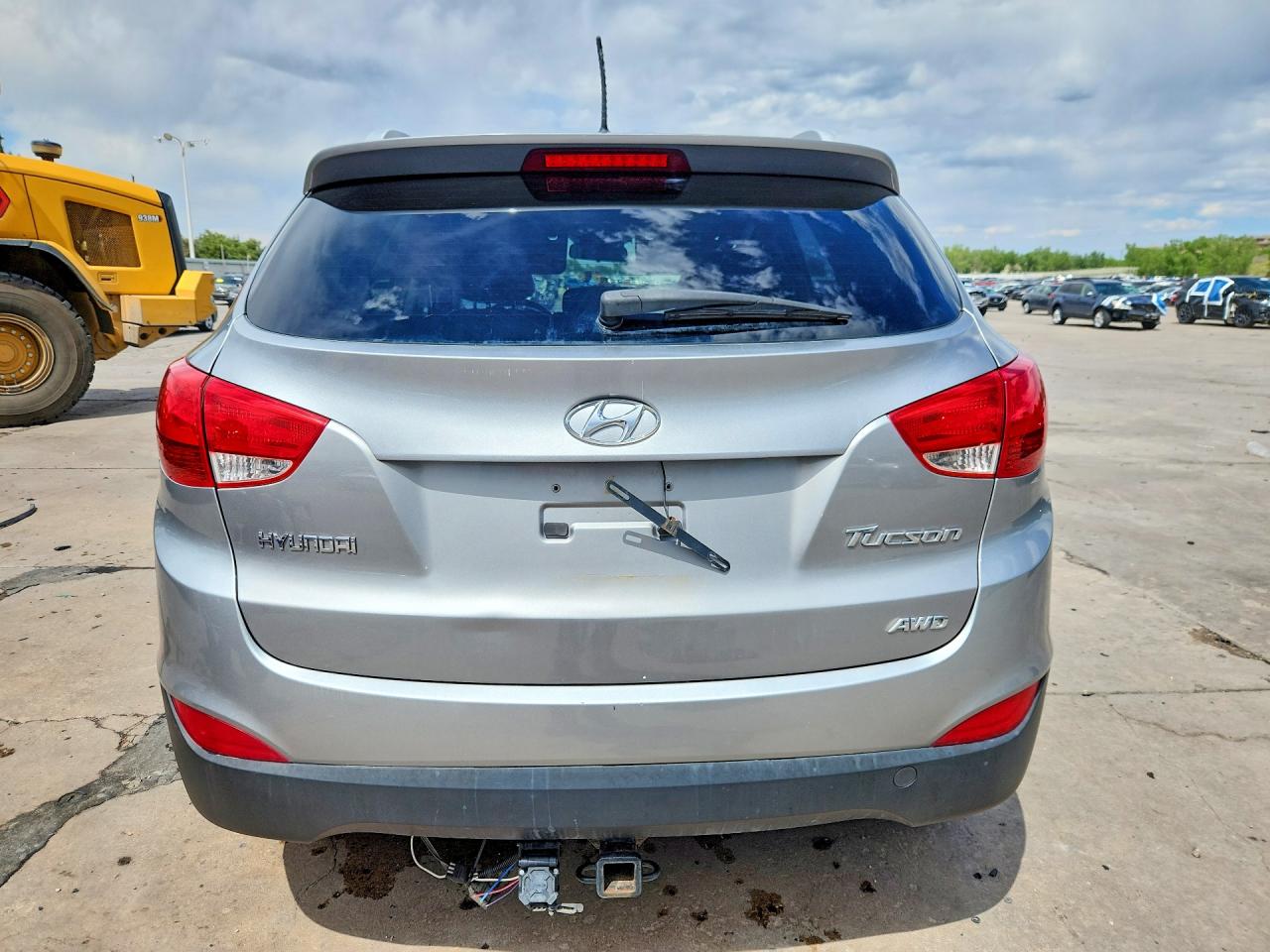 2011 Hyundai Tucson Gls Silver vin: KM8JUCAC1BU259428
