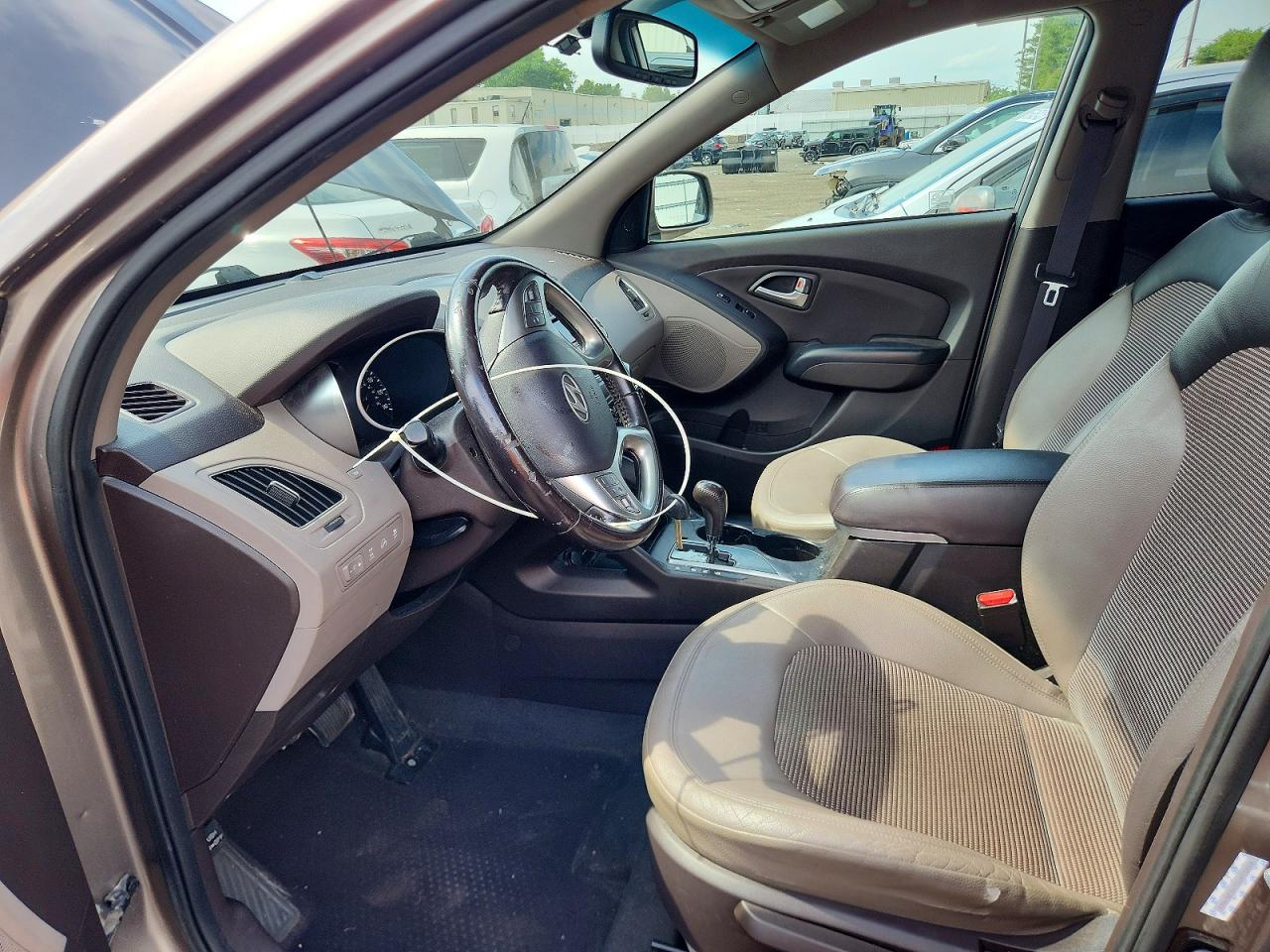 2012 Hyundai Tucson Gls Tan vin: KM8JUCAC1CU415808