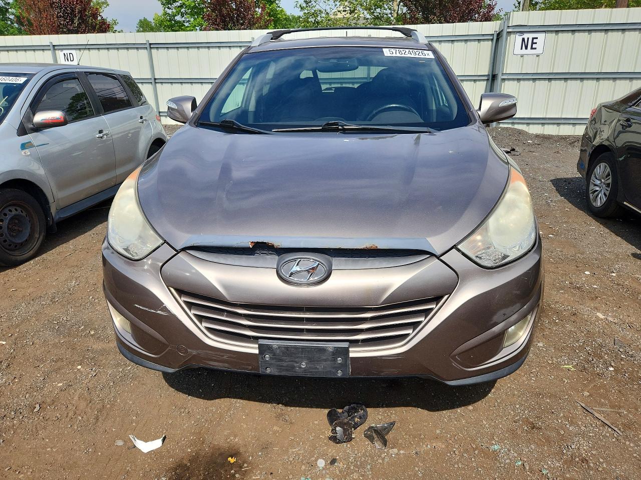2012 Hyundai Tucson Gls Tan vin: KM8JUCAC1CU415808