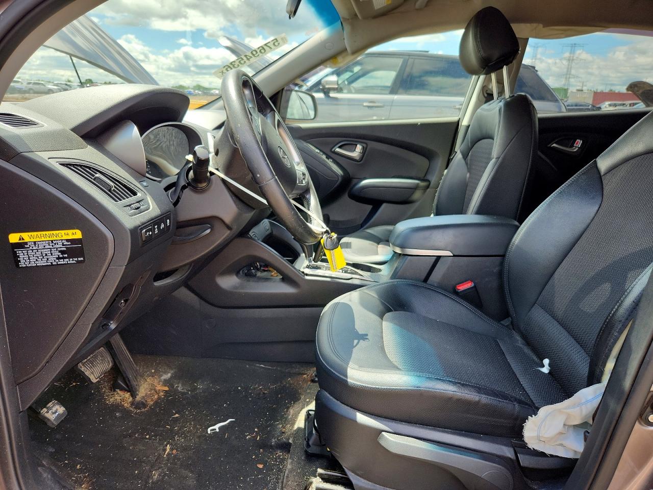 2012 Hyundai Tucson Gls Brown vin: KM8JUCAC1CU461686