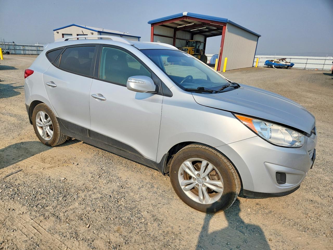 2012 Hyundai Tucson Gls Silver vin: KM8JUCAC1CU467973
