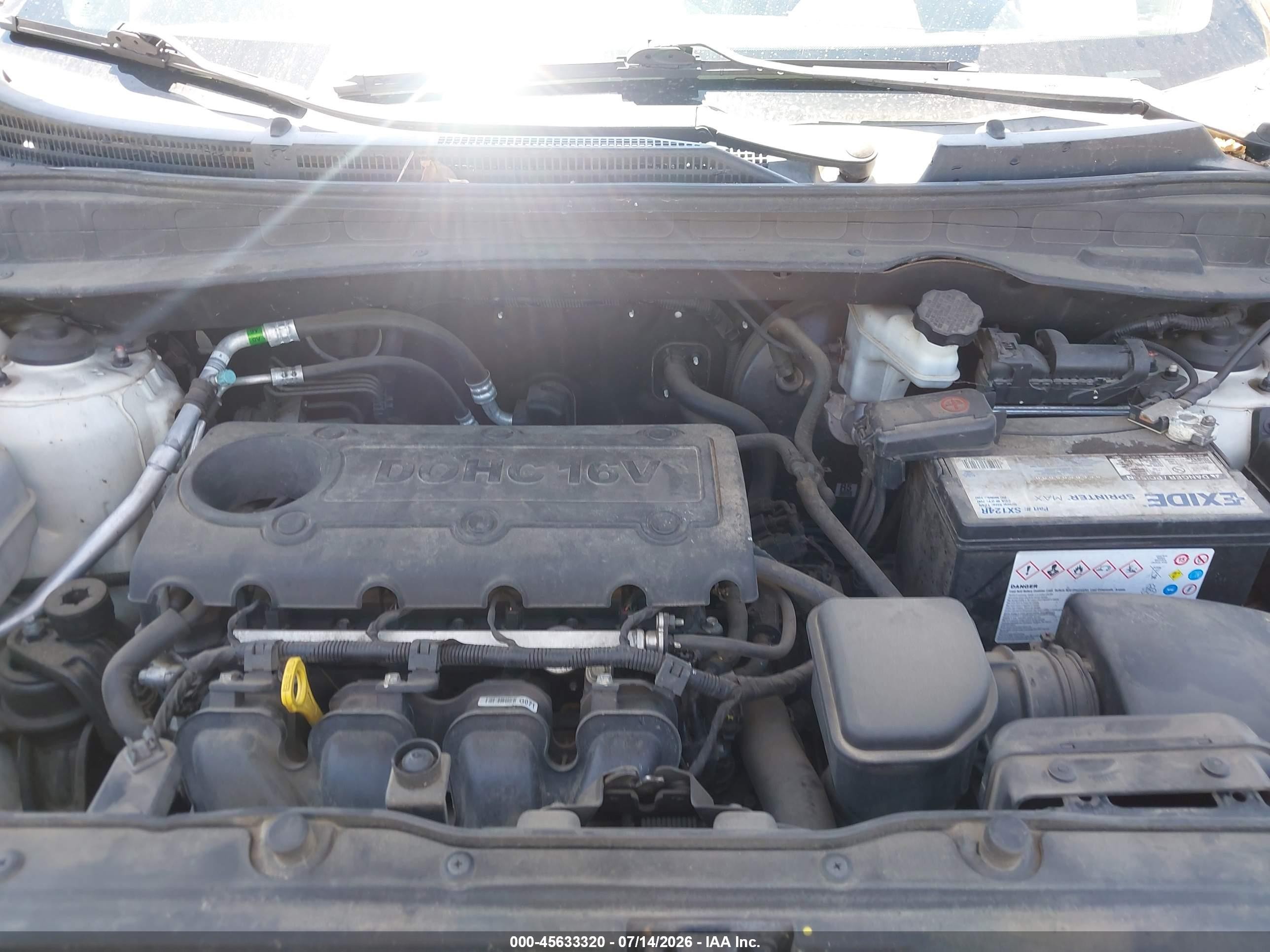 2012 Hyundai Tucson Gls White vin: KM8JUCAC1CU531865